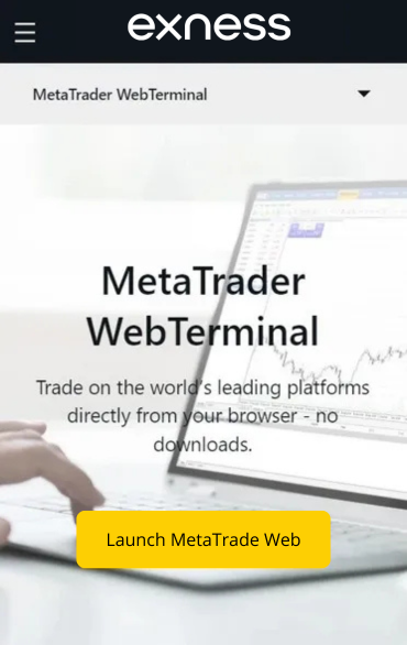 Exness Web Terminal