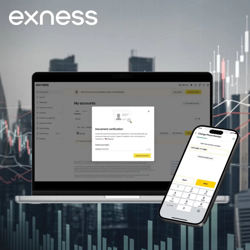 Exness-এ যাচাই প্রক্রিয়া
