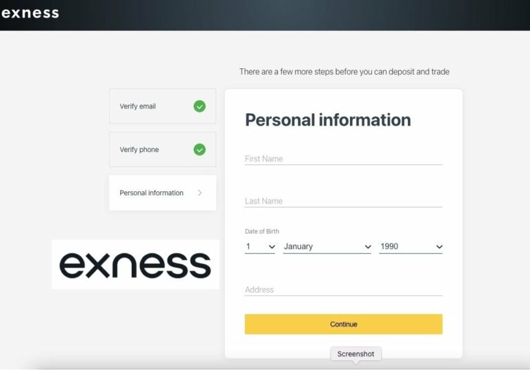 Exness এ আমার ঠিকানা কিভাবে পরিবর্তন করবি