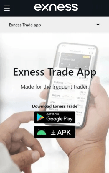 Exness Trade App.