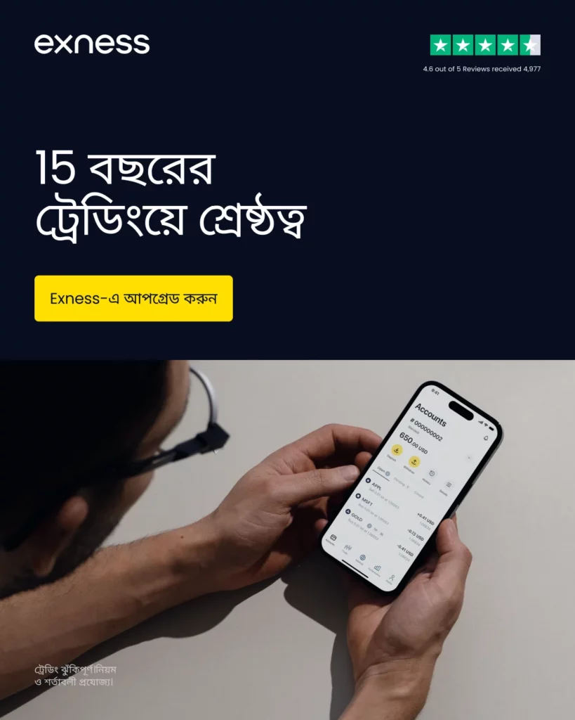 Exness ডেমো অ্যাকাউন্ট
