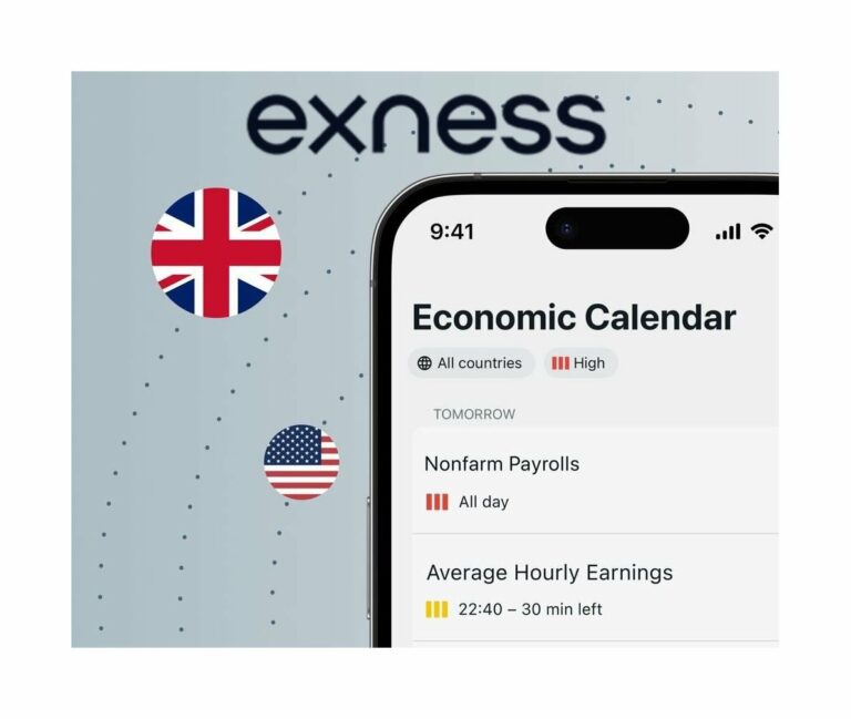 Exness অর্থনৈতিক ক্যালেন্ডার ব্যবহার করা