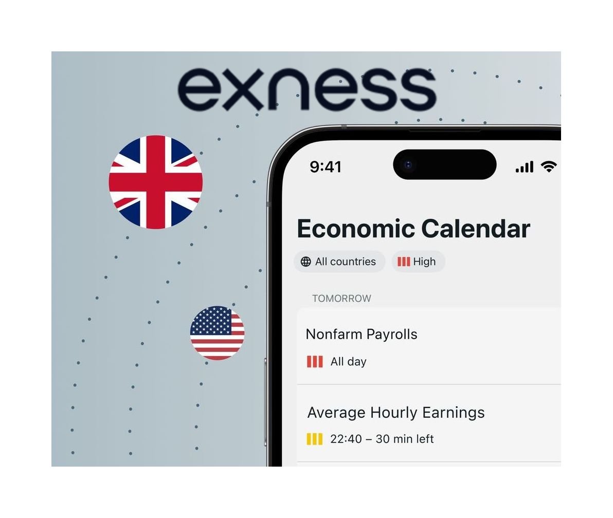 Exness অর্থনৈতিক ক্যালেন্ডার ব্যবহার করা